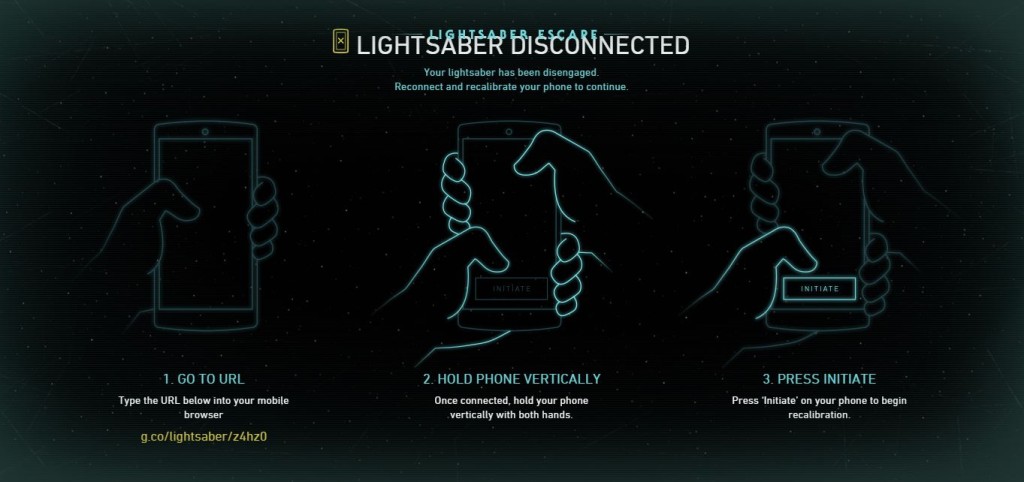 Calibrating your phone into a Lightsaber