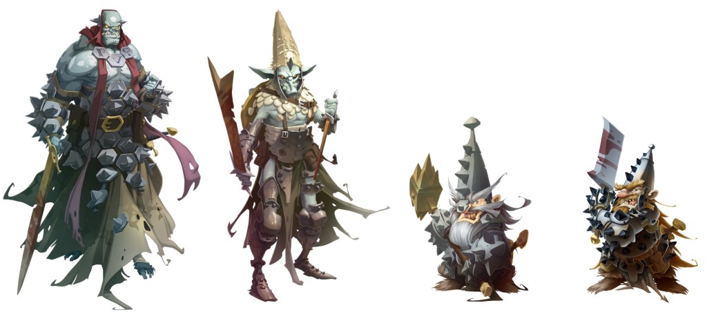 agent orc gob warrior dwarf boss dwarf elite