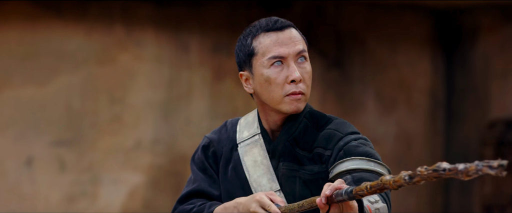 May the Force be with Ip Man! :D Donnie Yen plays a blind spiritual bad-ass of sorts 