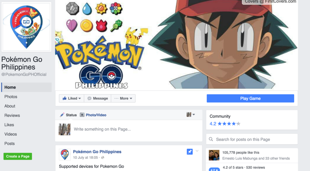 Pokemon GO PH Fan Page