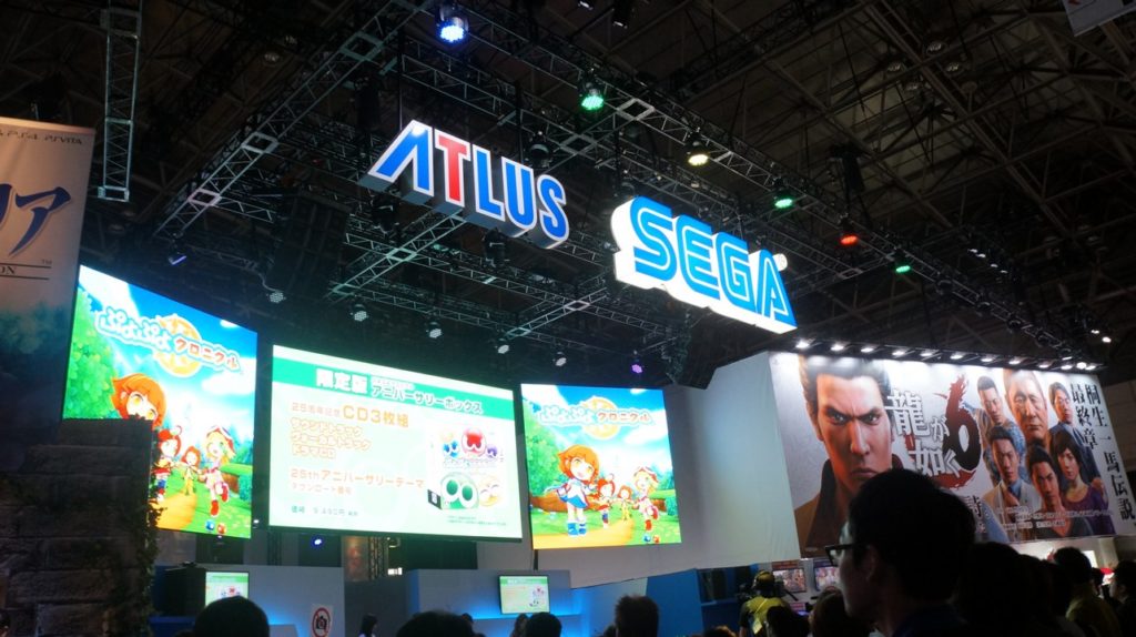 SEGA and ATLUS' shared stage!