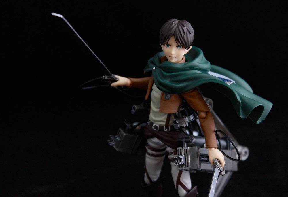 Eren Yaeger. He actually looks kinda cool if he's not raging or whining. 