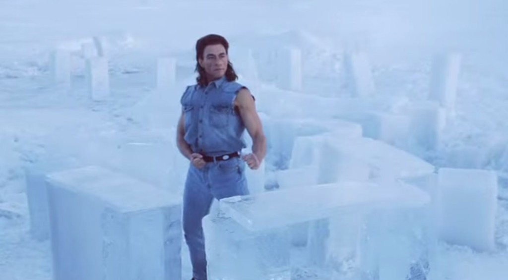 JCVD takes the fight to the ice... And Win