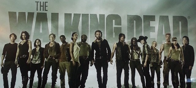 The principle returning cast of The Walking Dead for Season 5. Photo by AMC.