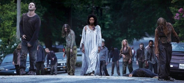Walkers will always be the prevailing and constant threat for the world of The Walking Dead. Photo by AMC.