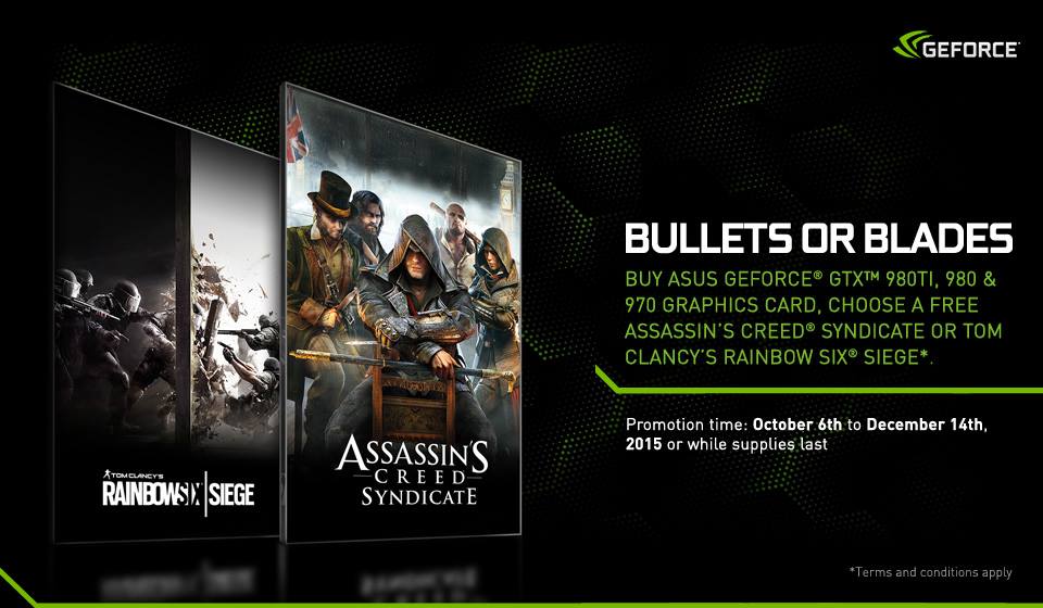 Asus Bullets or Blades Promo