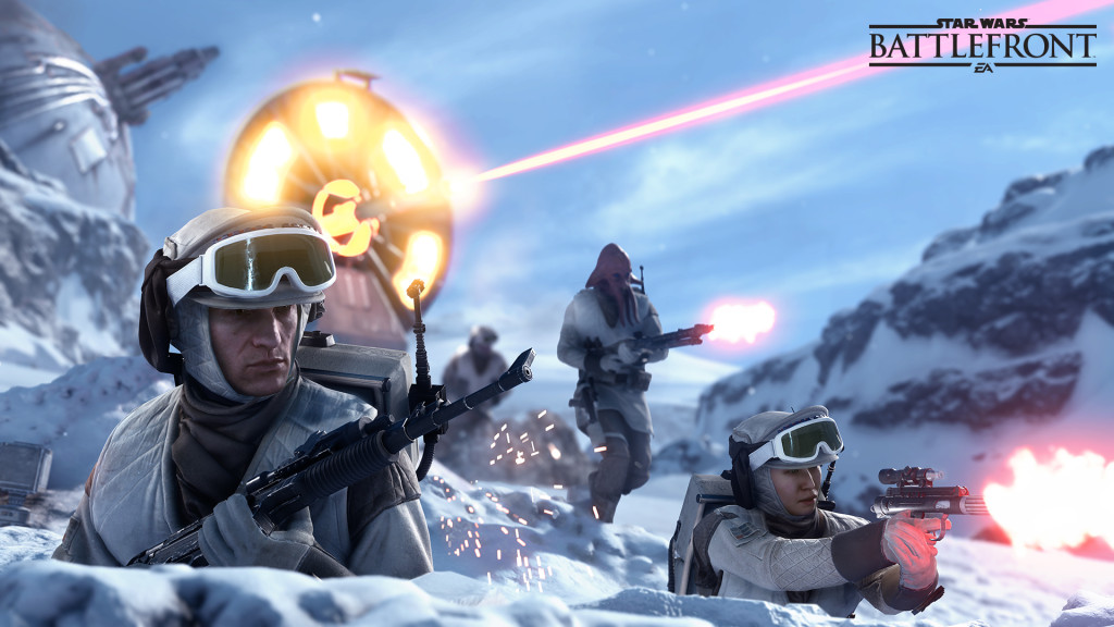 Get right into the heat of the battles of STAR WARS