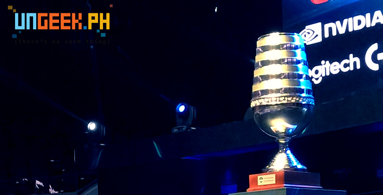 ESL One Manila Game 1 Day1 Trophy