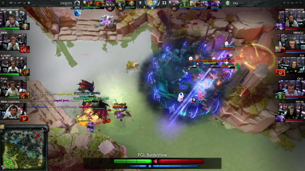 OG massacre Liquid as they clash in the Roshan pit!