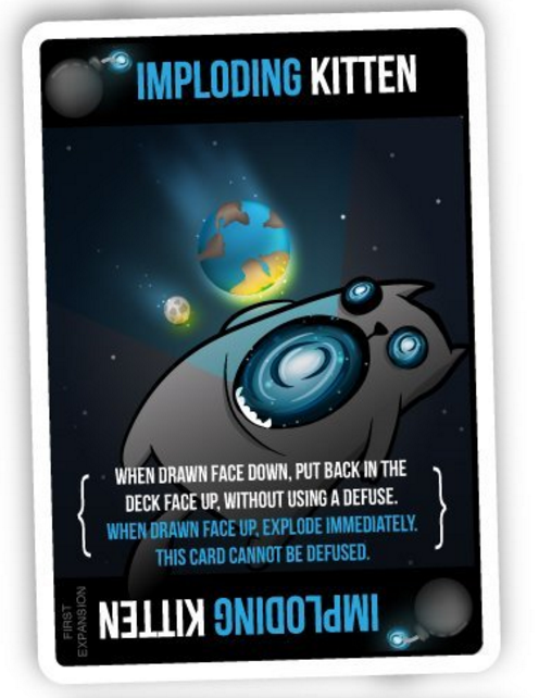 [First Look] Imploding Kittens, the NEW Expansion for Exploding Kittens