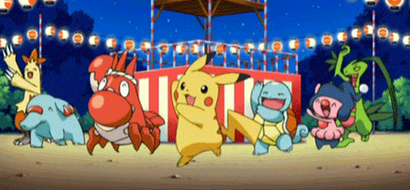 dancing pokemons