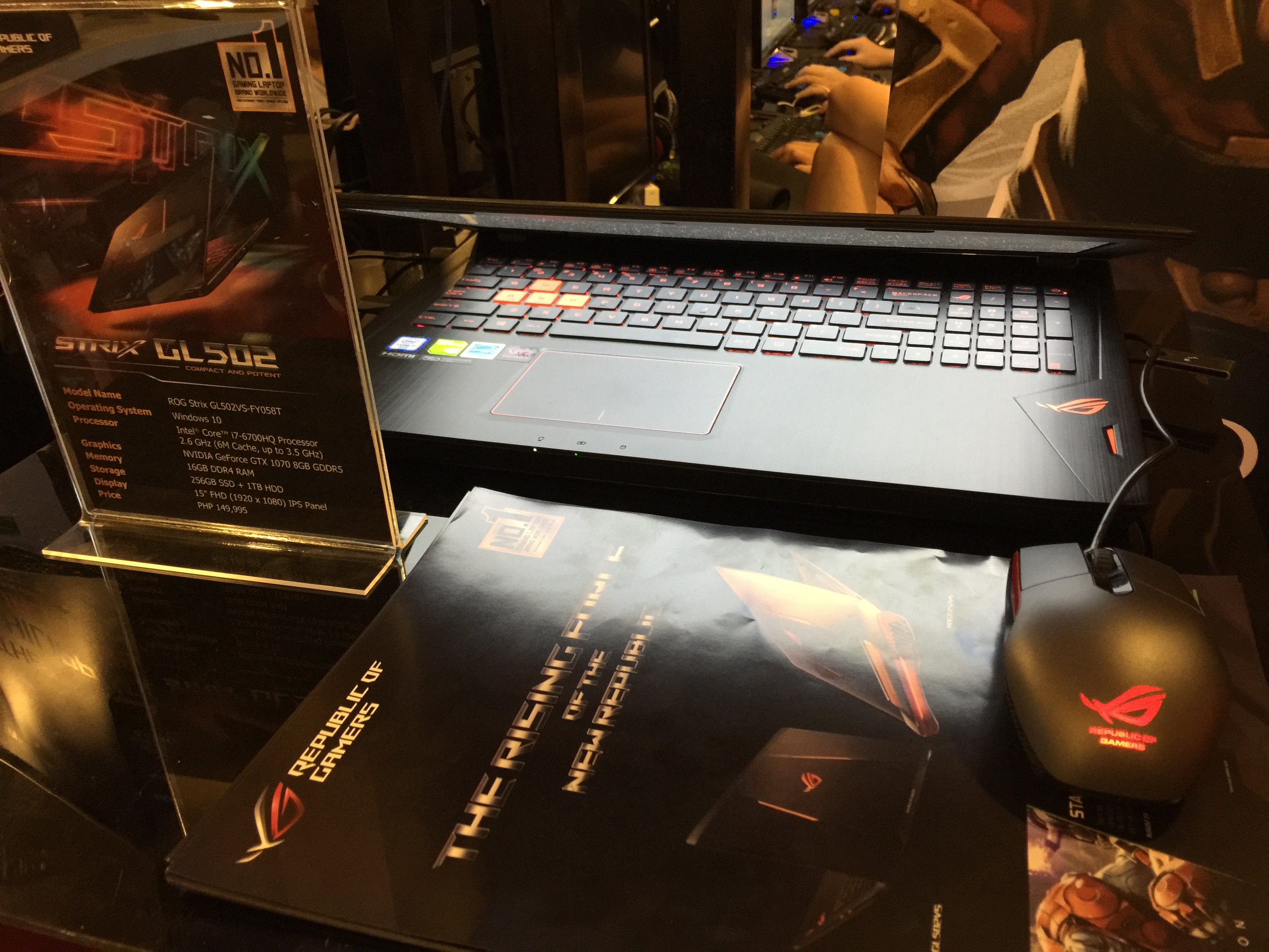 Asus ROG GL502 in the flesh!