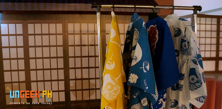 Yukata (浴衣?) is a Japanese garment, a casual summer kimono