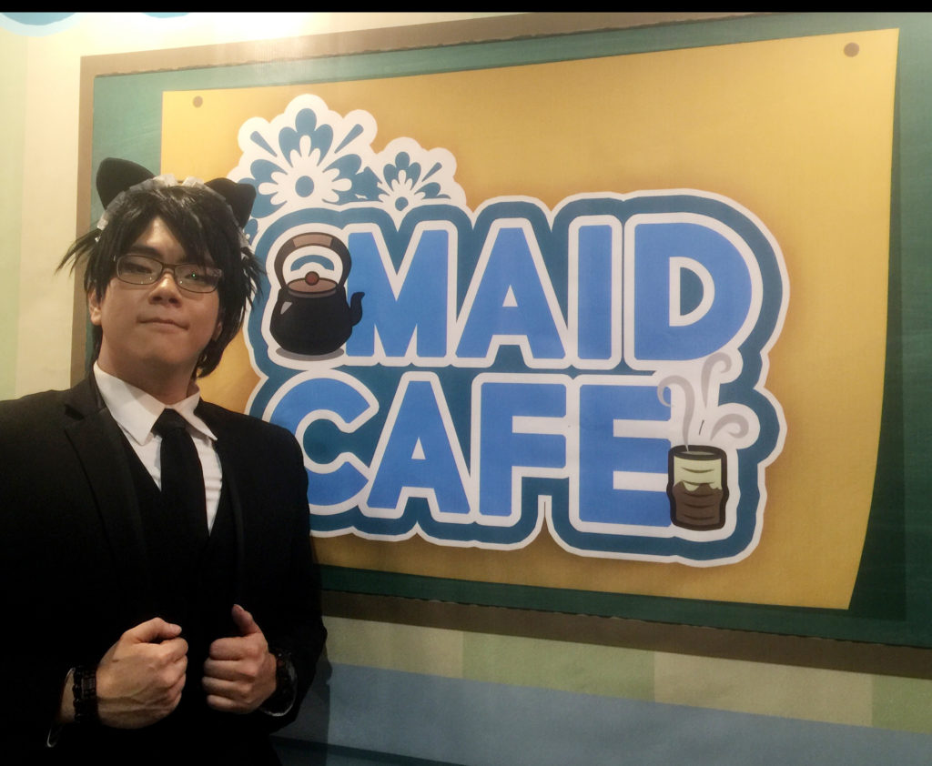 Maitre d at Maid Cafe
