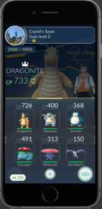 Bring 6 Pokémon for Gym Training (Source: Niantic Labs)