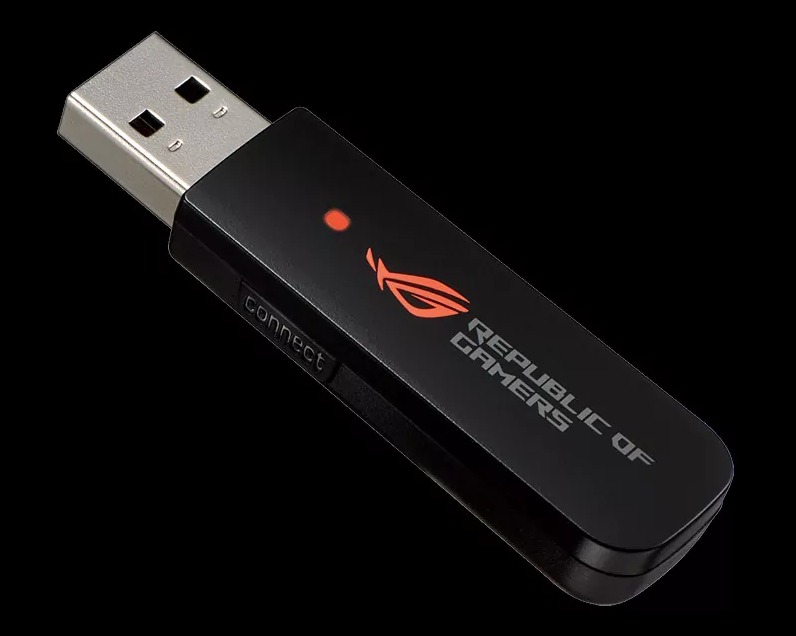 The Strix bluetooth dongle boasts of 2.4ghz wireless technology without quality and signal loss of up to 15 meters!
