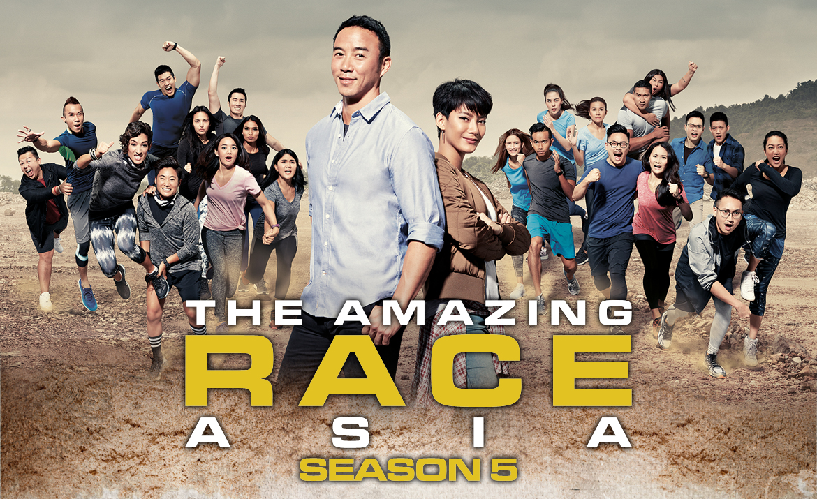 Are you ready for the race of a lifetime? The Amazing Race Asia Season 5 premieres October 13! (Image courtesy of axn-asia.com)