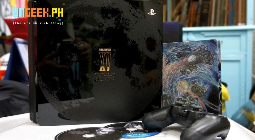 Unboxing the beauty that is the PlayStation 4 Slim Final Fantasy XV Luna  Edition