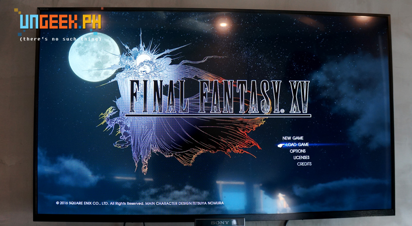 This is the real deal folks, Final Fantasy XV in the flesh!