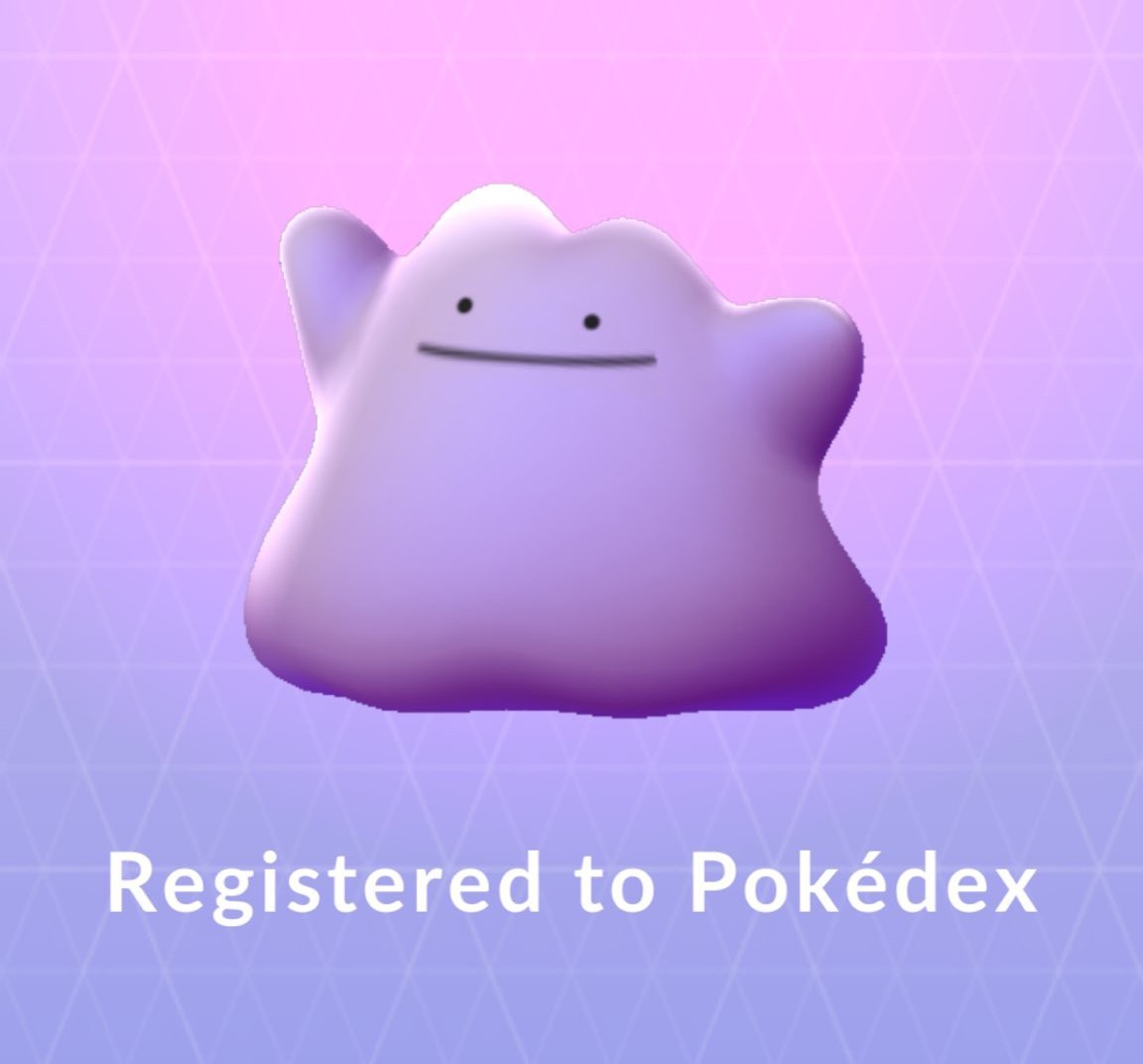 Ditto is now available for Catching in Pokémon GO!