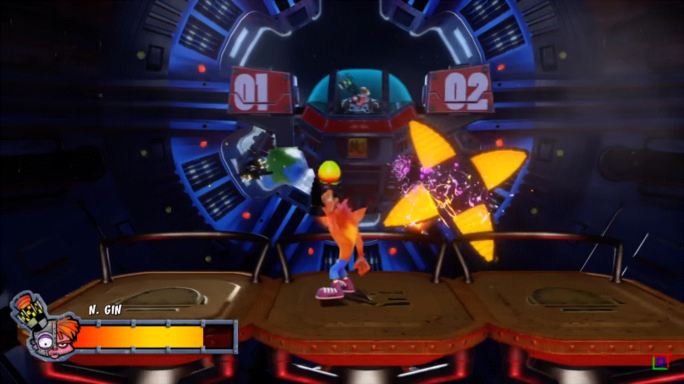 Crash Bandicoot 2 - Dr N Gin BOSS Fight (PS4 N Sane Trilogy) 