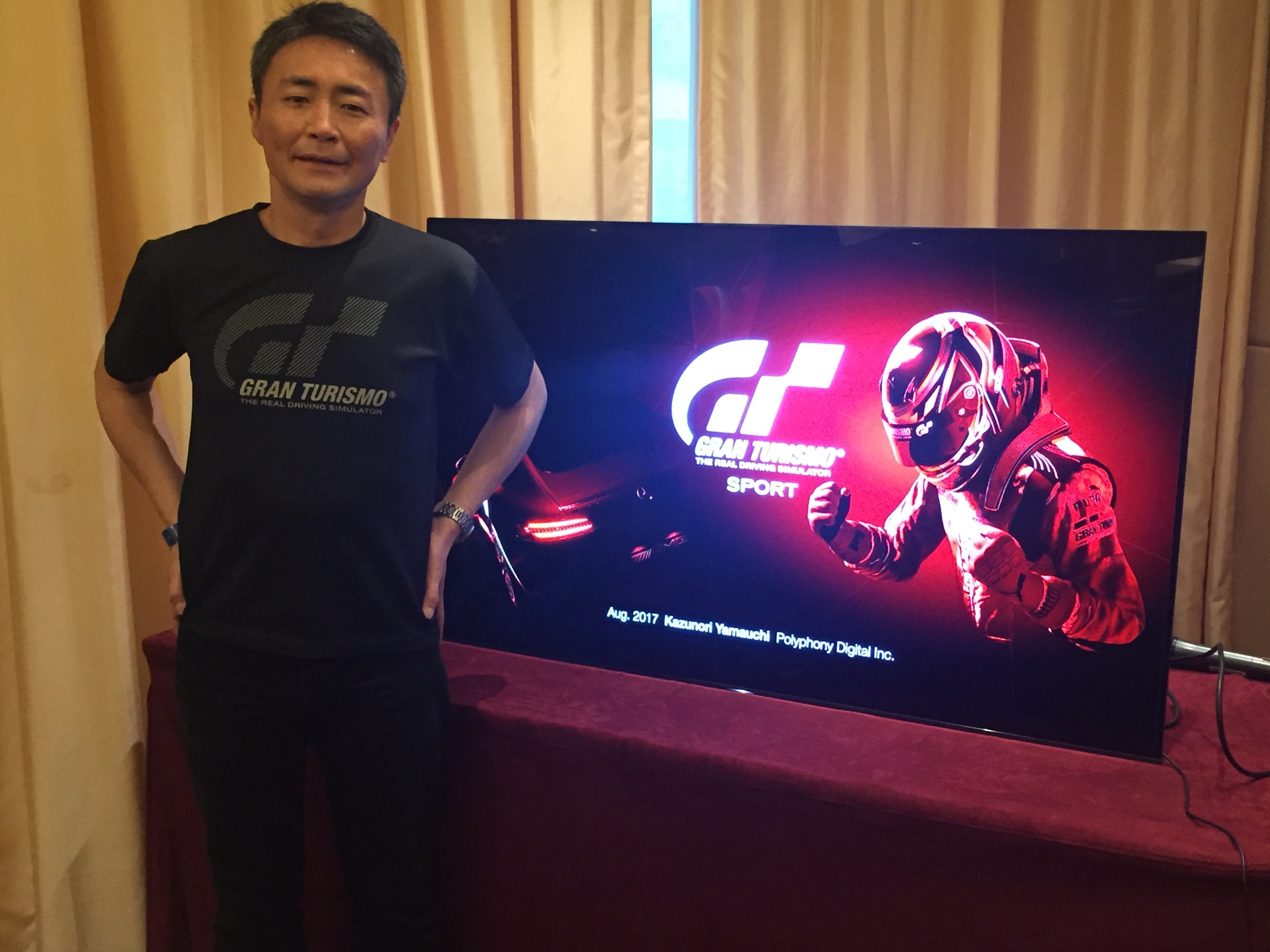 Kazunori Yamauchi on Gran Turismo Sport