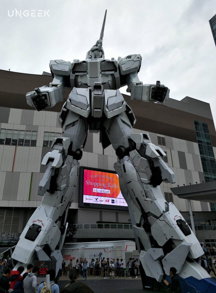 BREAKING: Say Hello to the Shiny New RX-0 Unicorn Gundam Statue In Japan!