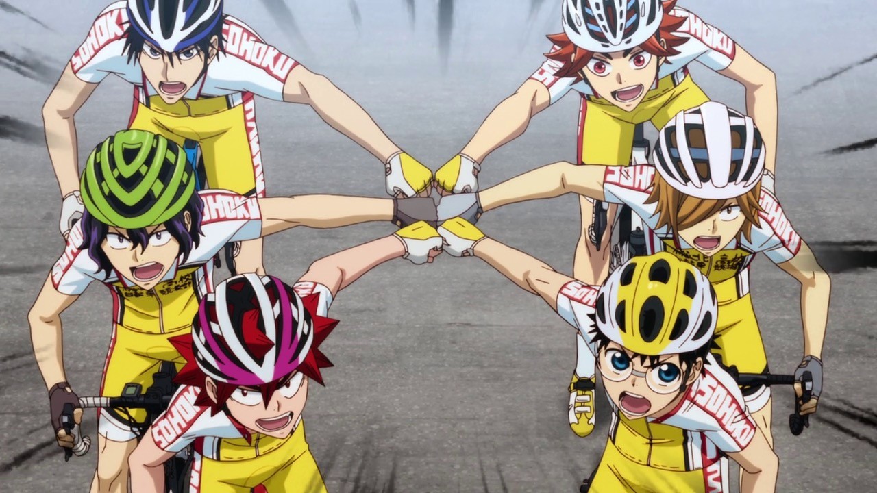 Yowamushi Pedal Blue Hair Characters - wide 2