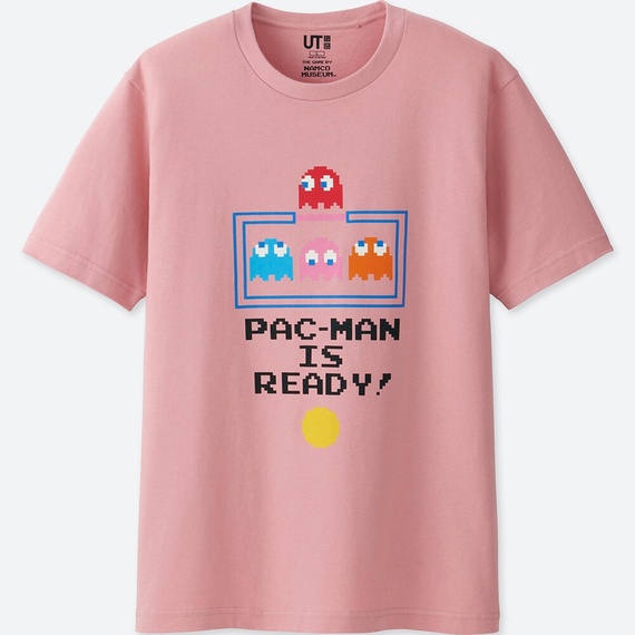 Uniqlo is going old school gamer with this collection of Namco 8-Bit shirts