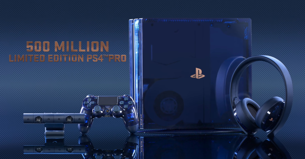 PlayStation unveils the stunning '500 Million' Limited Edition PS4 Pro
