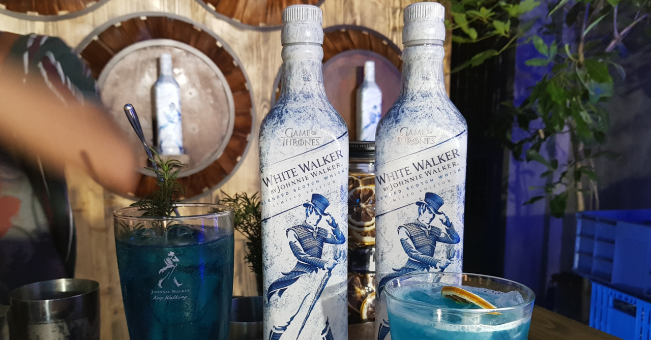 White Walker Whiskey Johnnie Walker The White Walker Edition