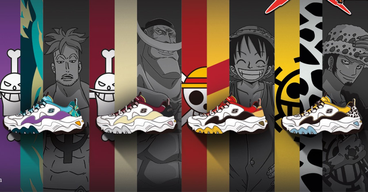 Skechers collabs with One Piece for new 