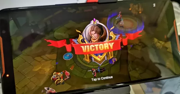 ROG Phone Ungeek Mobile Legends Test 2