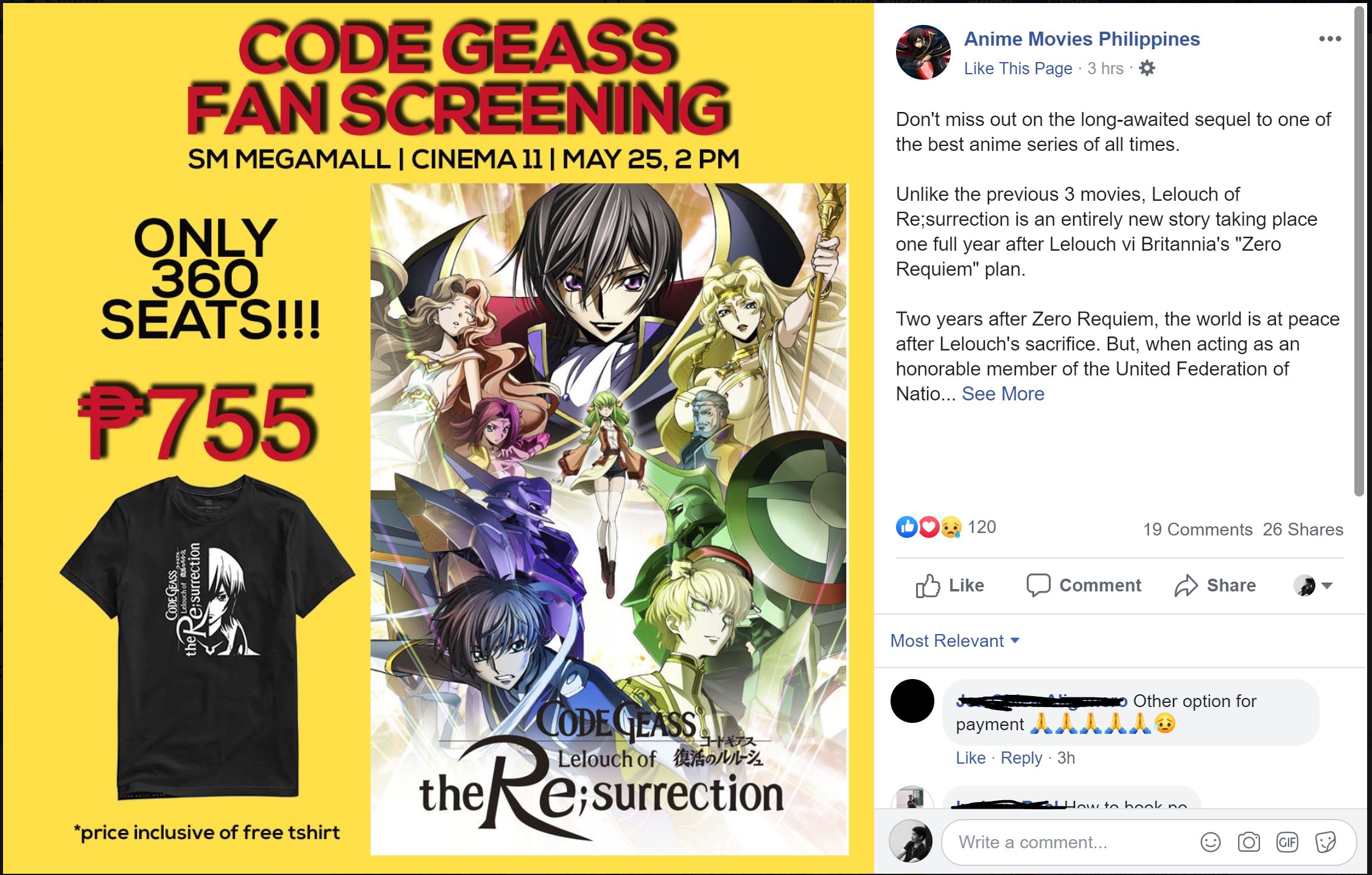 New 'Code Geass' trailer shows returning cast of characters - Entertainment  - The Jakarta Post