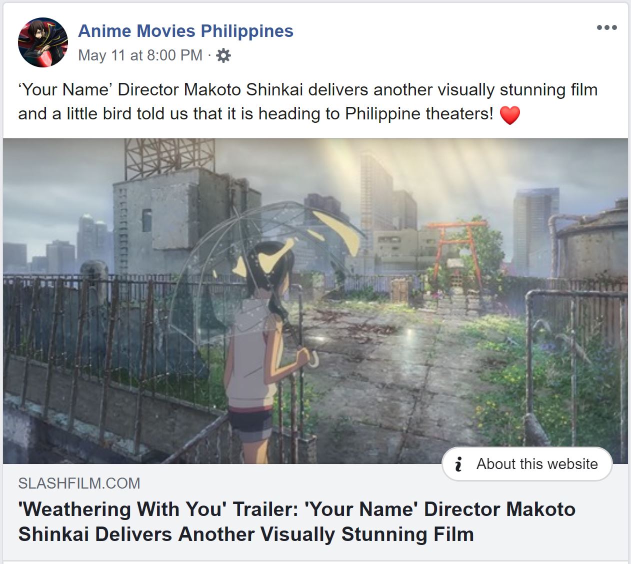 Kimi no Na wa Philippine showing begins December 14 - OtakuPlay PH