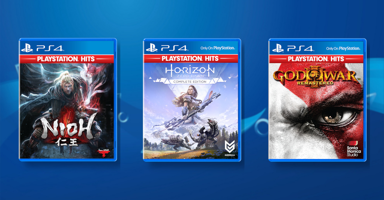 Horizon Zero Dawn: Complete Edition, Nioh and God Of War 3