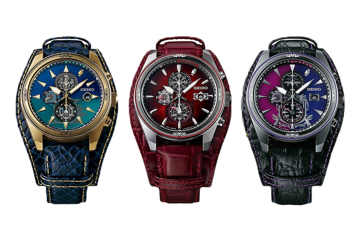 Hunt with style with these Seiko x Monster Hunter watches