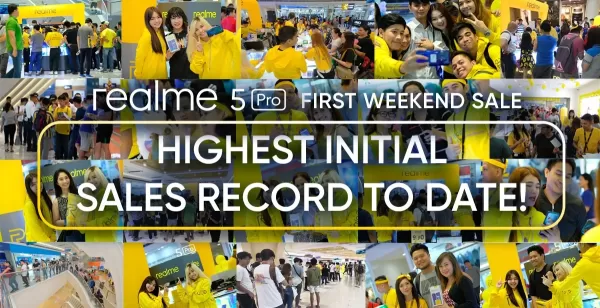 Photo Release_Realme 5 Pro Offline Sales Success