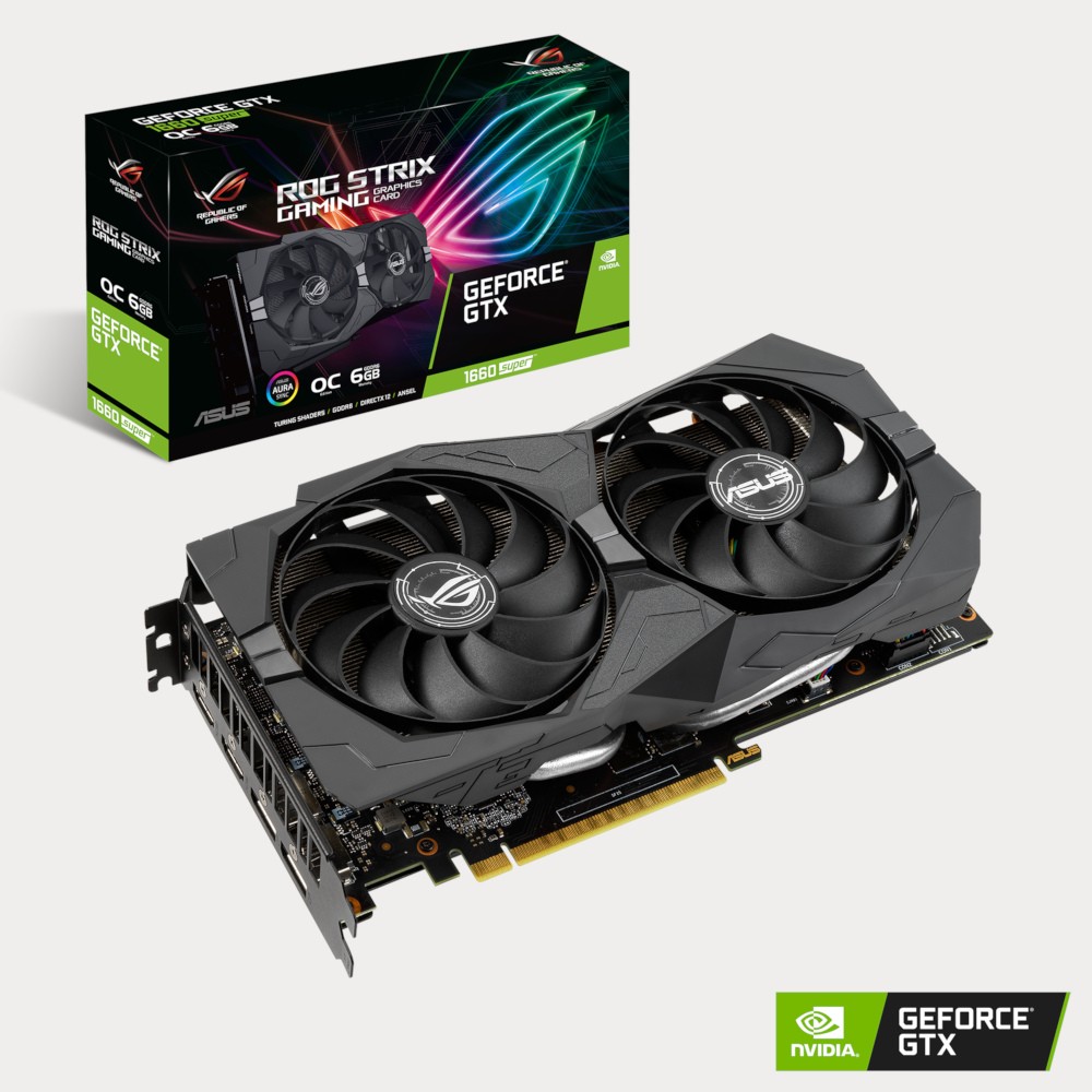 ASUS Announces its new GeForce GTX 1660 and 1650 SUPER ...