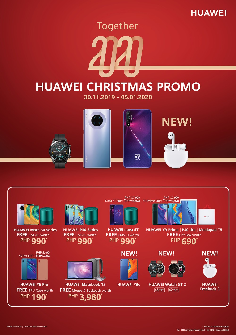 Discriminatie op grond van geslacht merk Omgekeerd Huawei celebrates the holiday season with its 'Together 2020' Christmas  promo