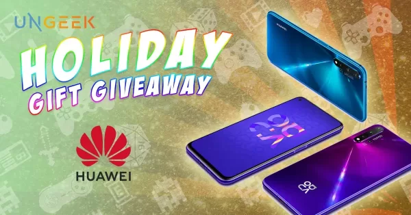 Ungeek Holiday Giveaway 2019 Huawei Nova 5T