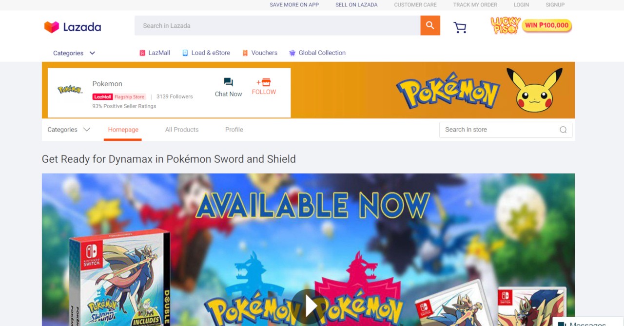 The official Pokémon Website in Philippines
