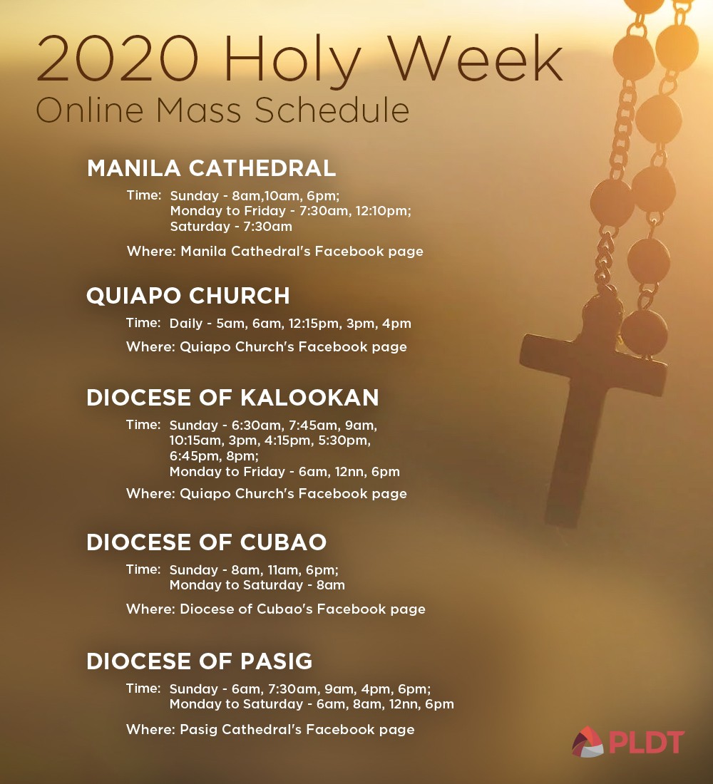 PLDT is letting Filipinos Celebrate the Holy Week Online