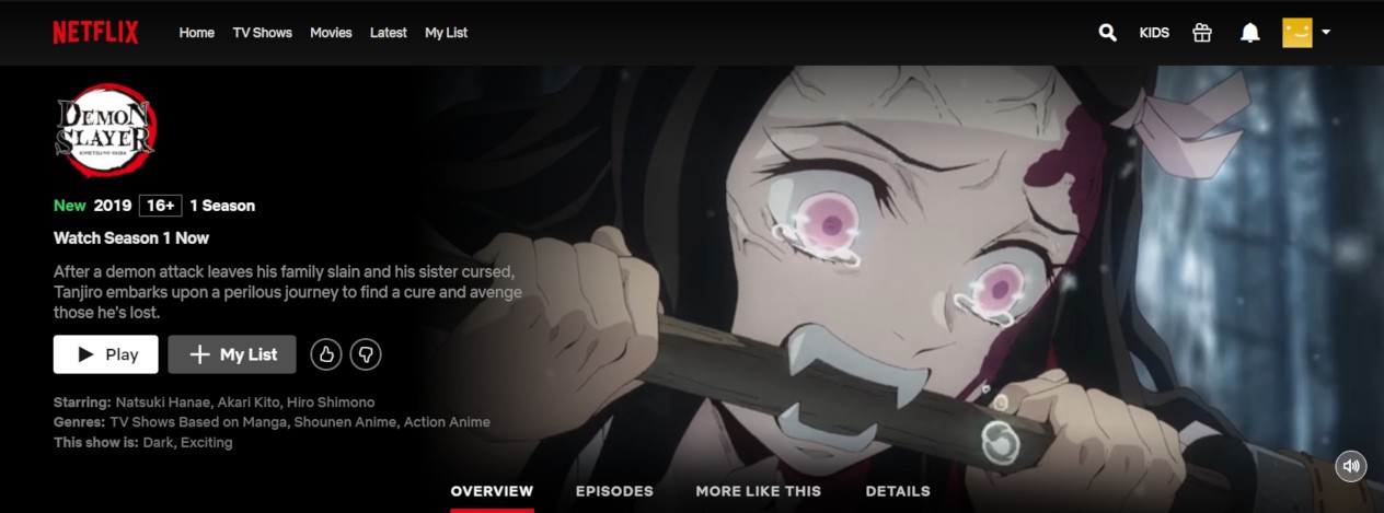 Demon Slayer Kimetsu No Yaiba Is Now Available On Netflix