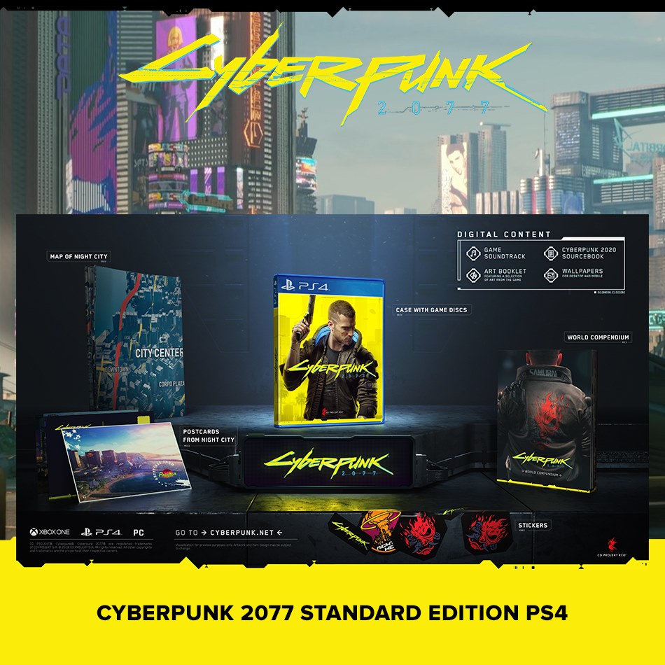 cyberpunk 2077 pre order ps4