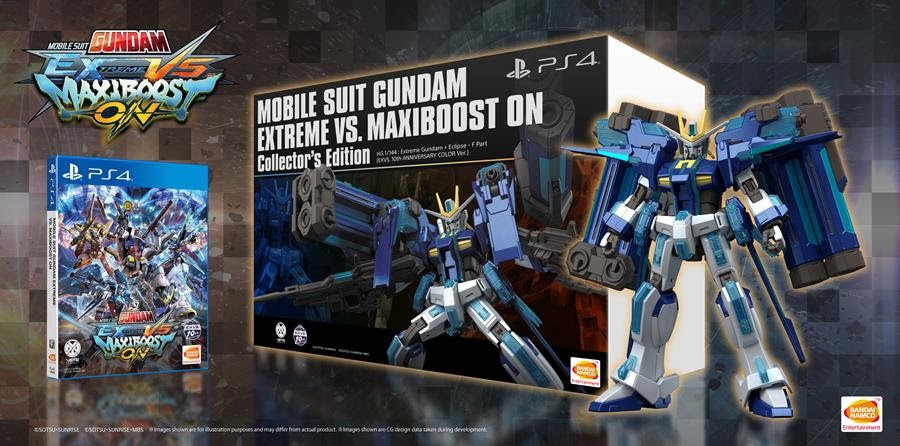 Bandai Namco Unveils Mobile Suit Gundam Extreme Vs Maxiboost On Collector S Edition