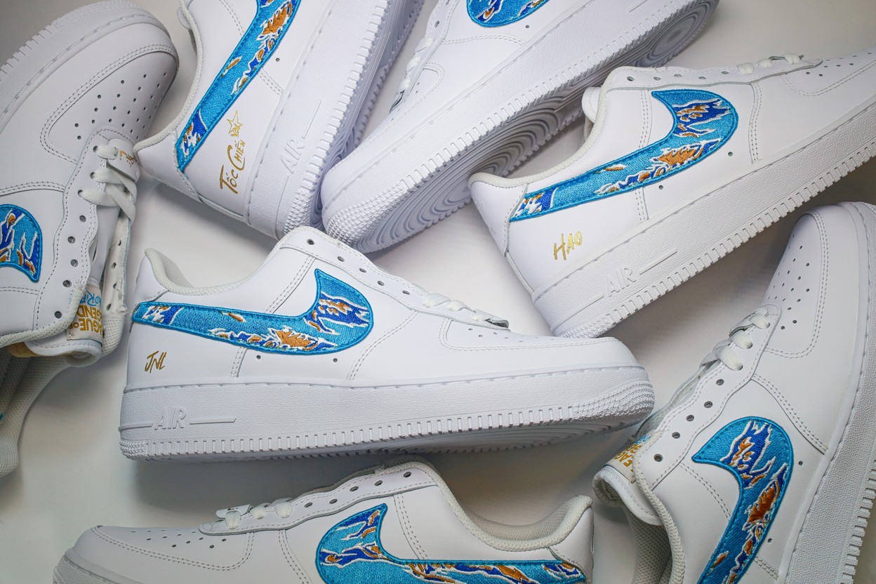 best way to customize air force 1