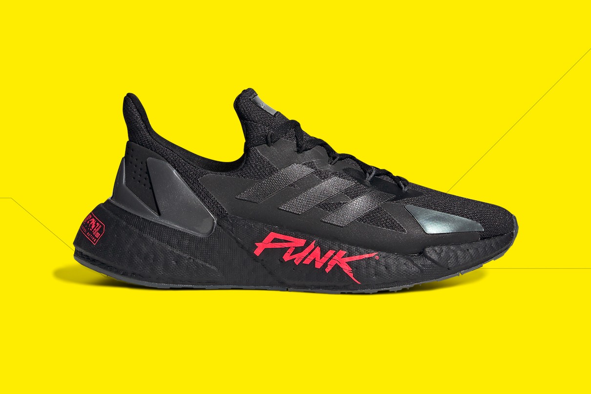 Check out the full Adidas  x Cyberpunk 2077 sneaker collection