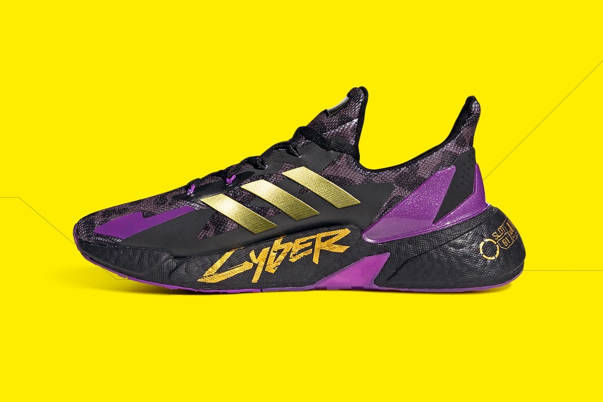 Check out the full Adidas  x Cyberpunk 2077 sneaker collection