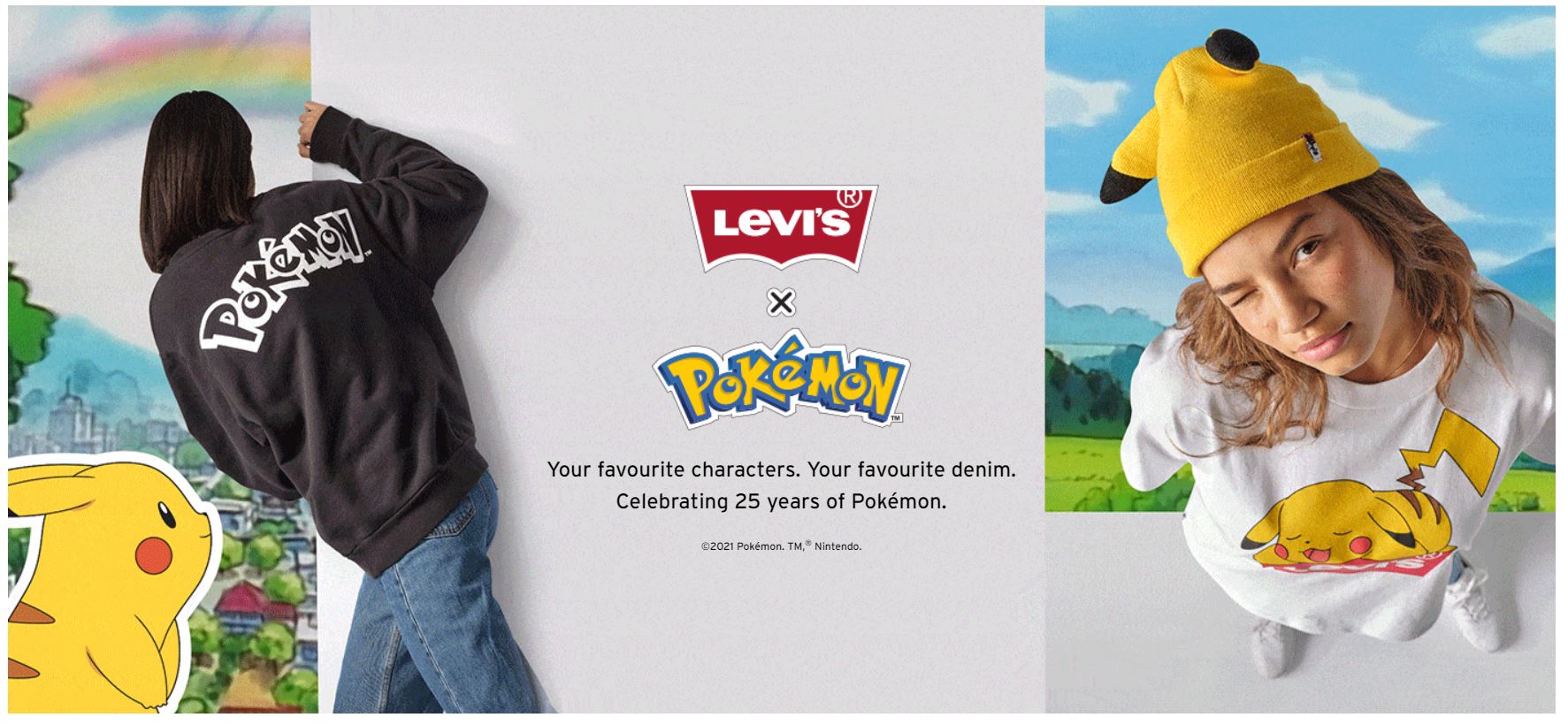 Levi's x Pokemon Collab lands in the Philippines ~ Gotta Catch 'Em All